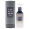 Lattafa Velvet Musk Unisex Perfume Bottle & Packaging