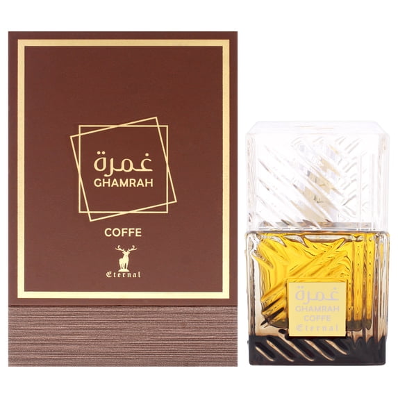 Khalis Ghamrah Coffe Eternal Collection Men Perfume Bottle & Packaging