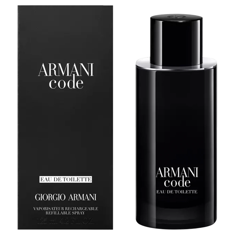 Giorgio Armani Code Men Perfume Bottle & Packaging