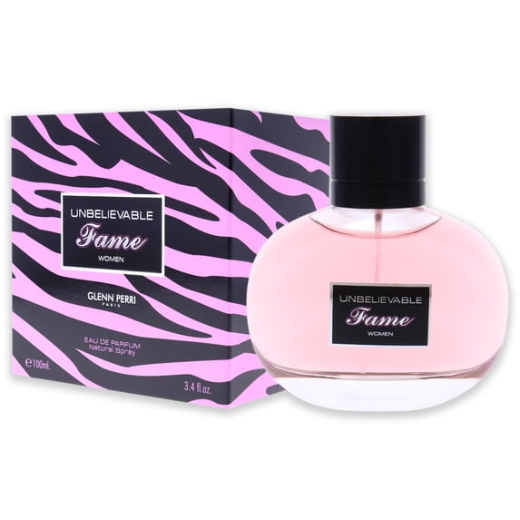 Glenn Perri Unbelievable Fame Women Perfume Bottle & Packaging