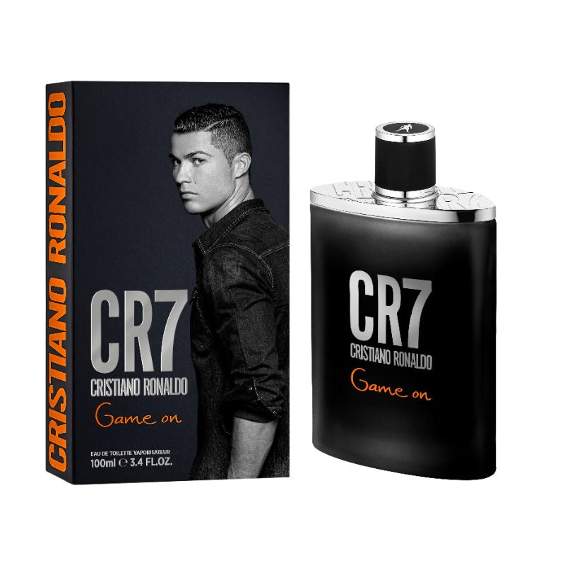 Cristiano Ronaldo Cr7 Game On Men Perfume Bottle & Packaging