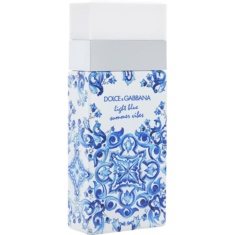Dolce Gabbana Light Blue Summer Vibes Women Perfume Bottle & Packaging