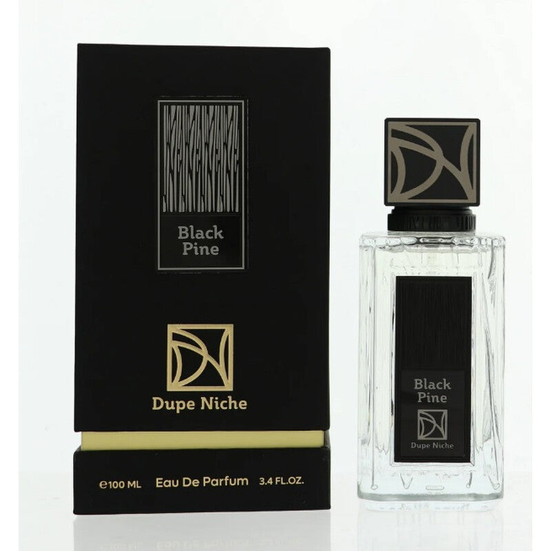 Dupe Niche Black Pine Smells Like Creed Aventus Unisex Perfume Bottle & Packaging
