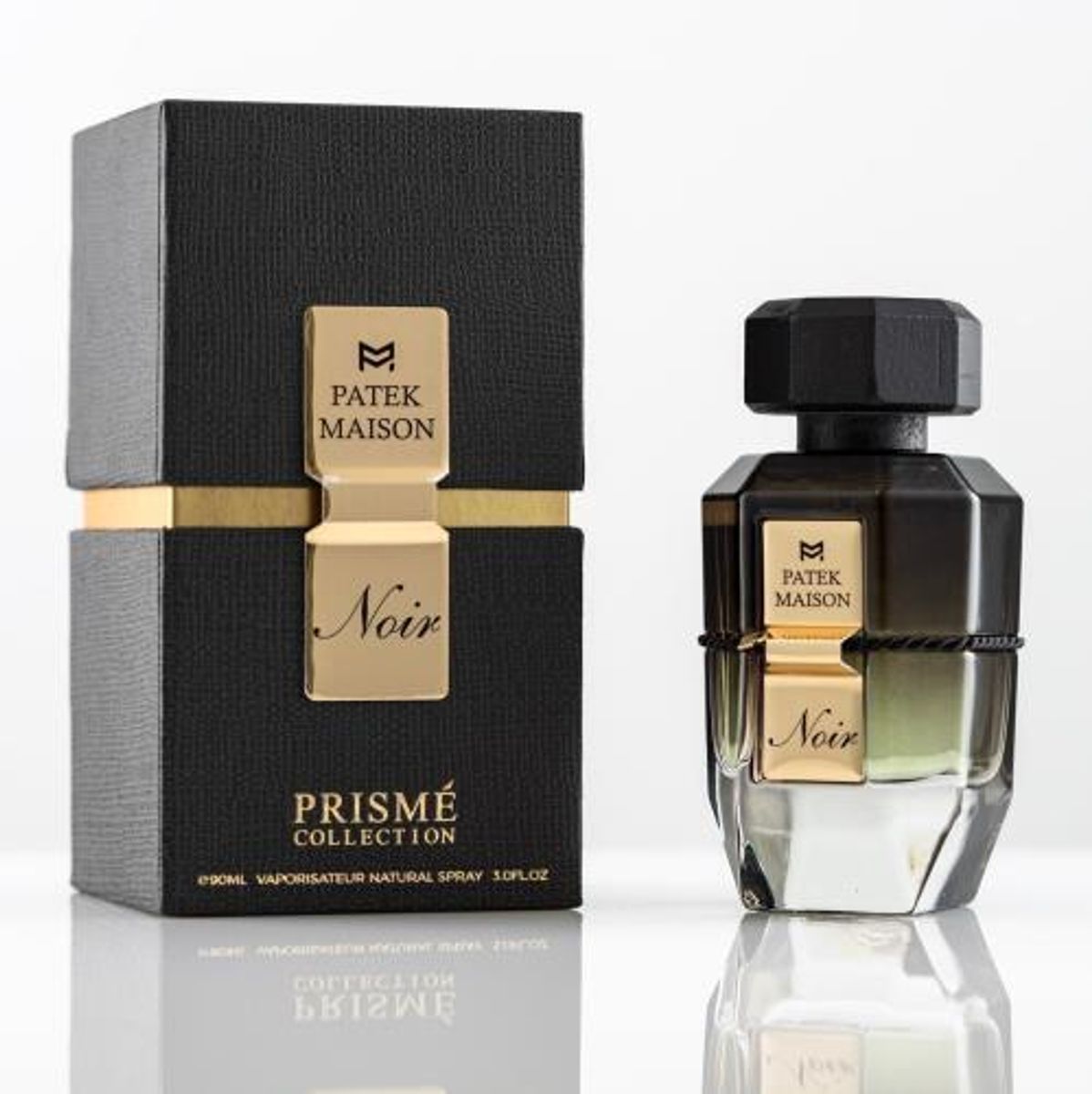 Patek Maison Prism Noir Unisex Perfume Bottle & Packaging