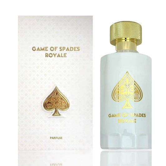 Game Of Spades Royale Unisex Perfume Bottle & Packaging