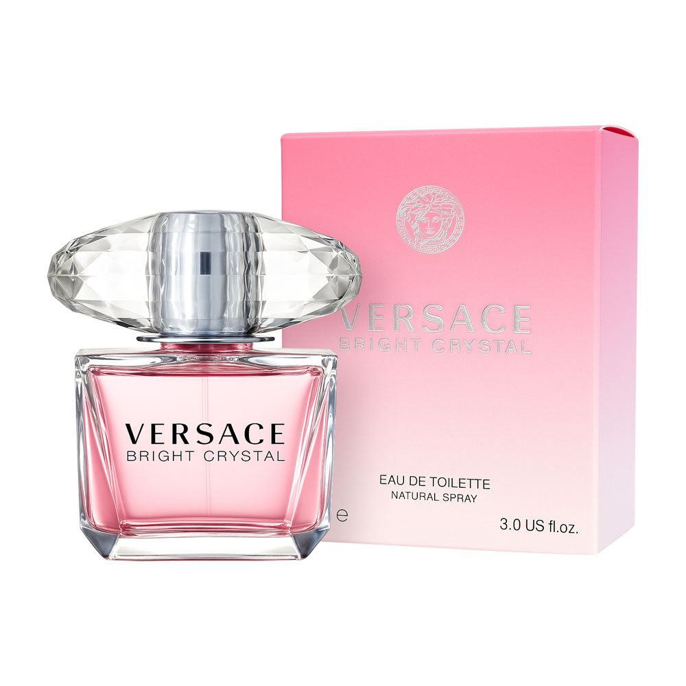 Versace Bright Crystal Women Perfume Bottle & Packaging