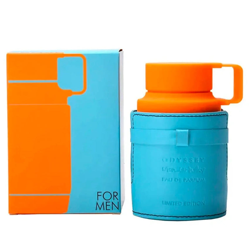 Armaf Odyssey Mandarin Sky Men Perfume Bottle & Packaging