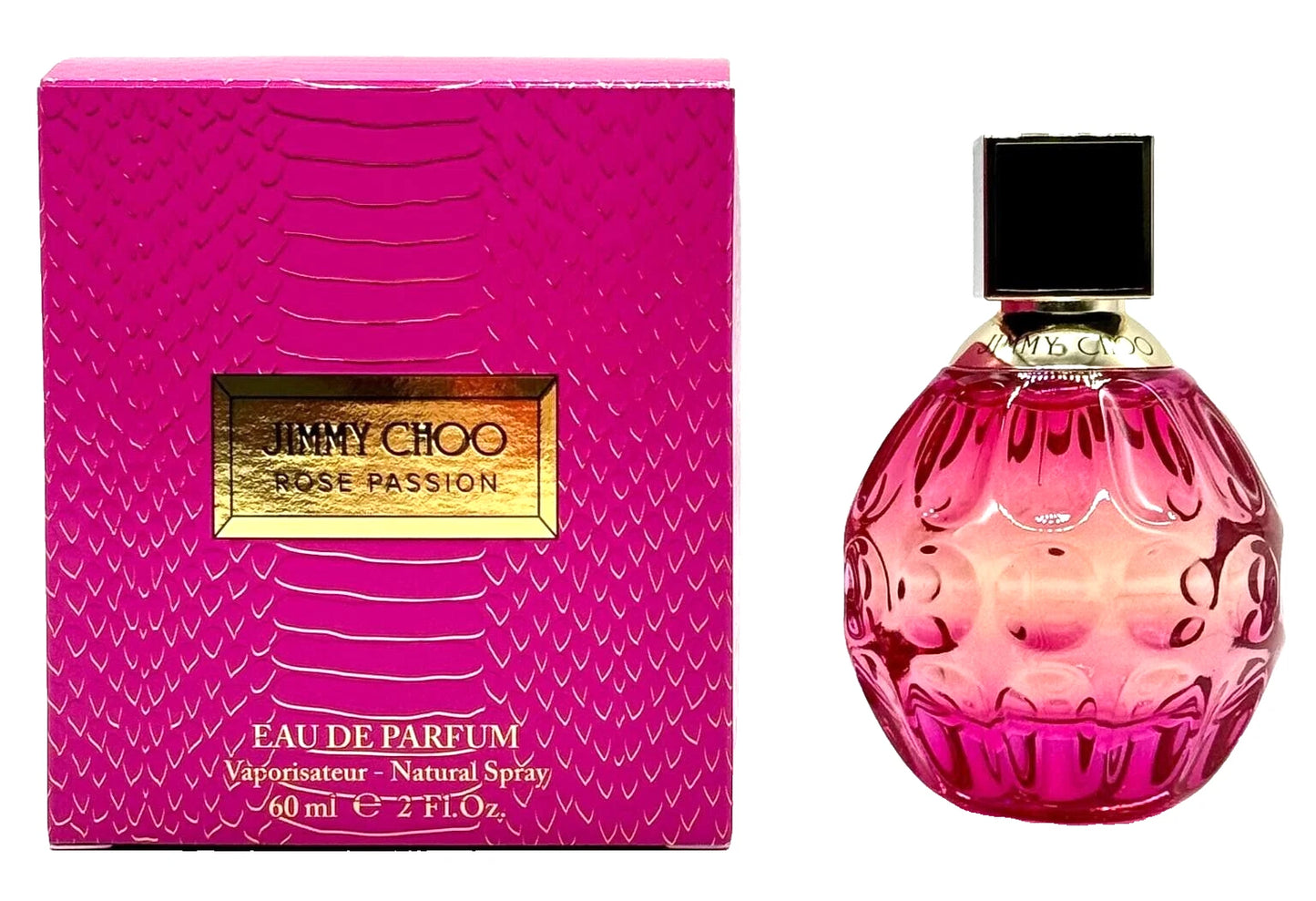 Jimmy Choo Rose Gold Women Perfume Bottle & Packaging