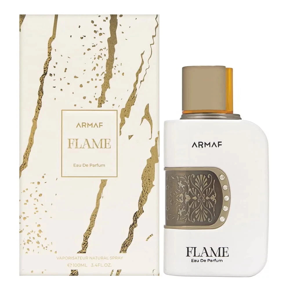 Armaf Flame Women Perfume Bottle & Packaging