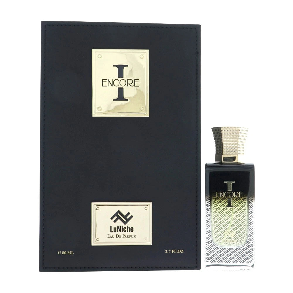 Luniche Encore I Men Perfume Bottle & Packaging