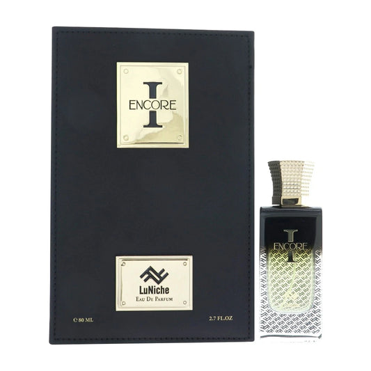 Luniche Encore I Men Perfume Bottle & Packaging