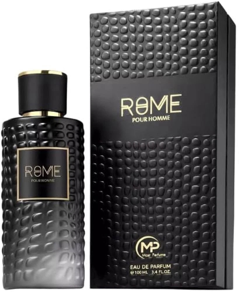 Bharara Rome Pour Homme Men Perfume Bottle & Packaging