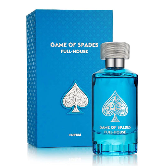 Game Of Spades Full House Unisex Perfume Bottle & Packaging