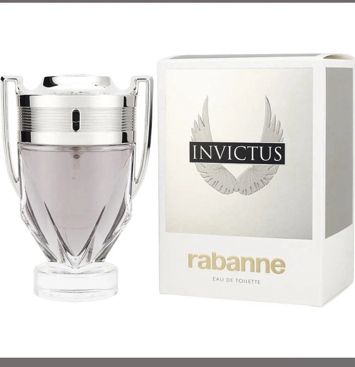 Paco Rabanne Invictus Men Perfume Bottle & Packaging