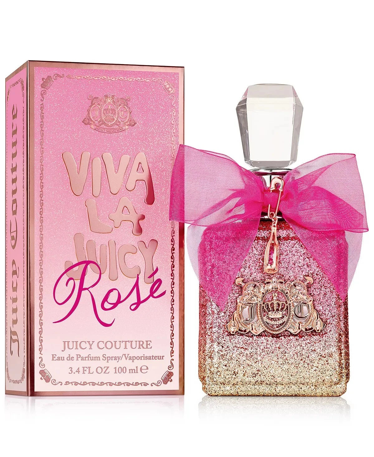 Juicy Couture Viva La Juicy Rose Women Perfume Bottle & Packaging